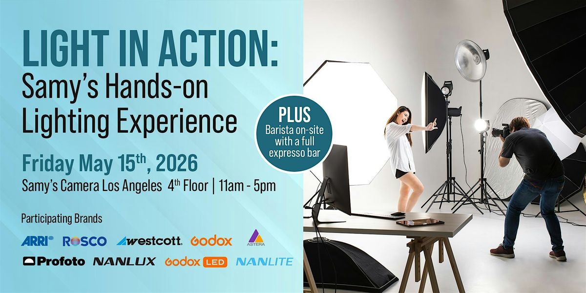 Light in Action: Samy\u2019s Hands-On Lighting Experience