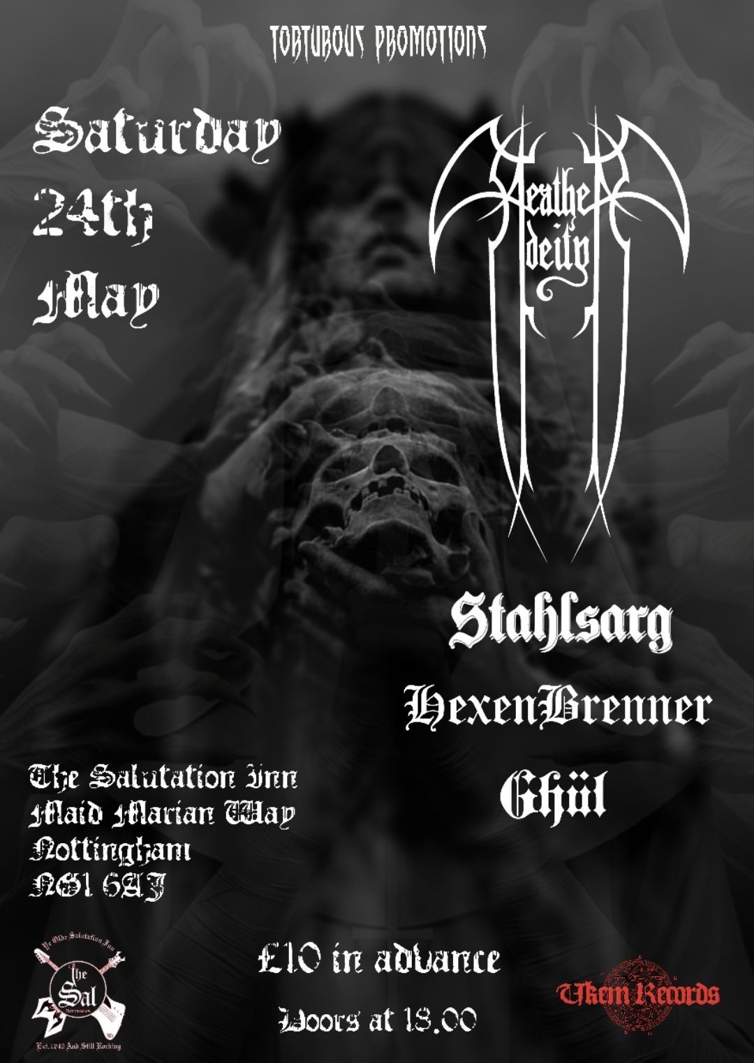 Heathen Deity + Stahlsarg + Hexenbrenner + Gh\u00fcl 