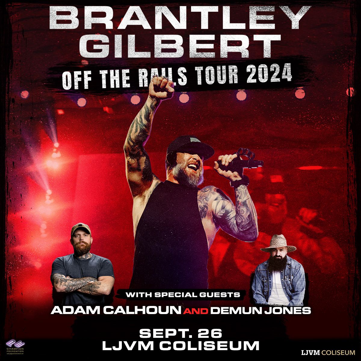  Brantley Gilbert: Off the Rails Tour