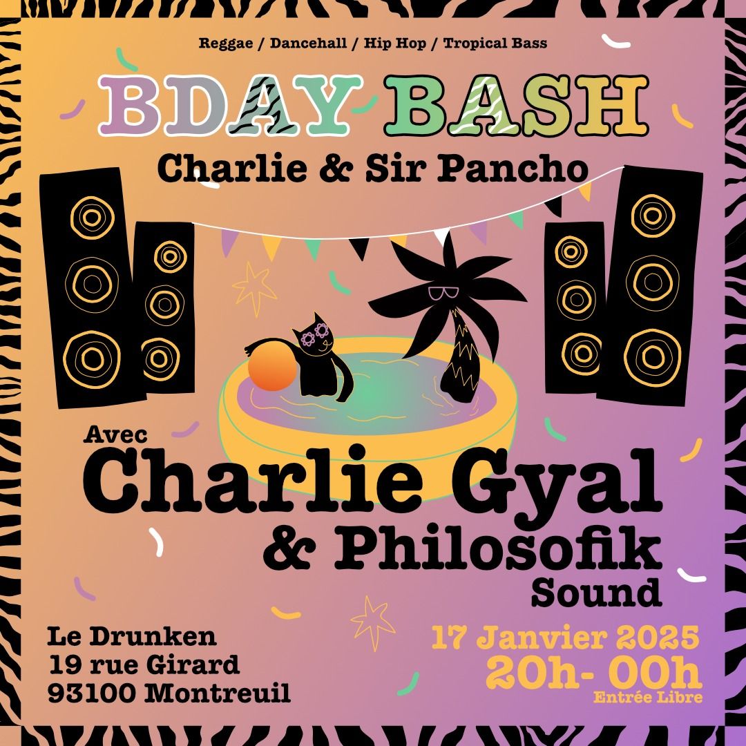 Drunken Beats #3  Charlie Gyal x Philosofik sound