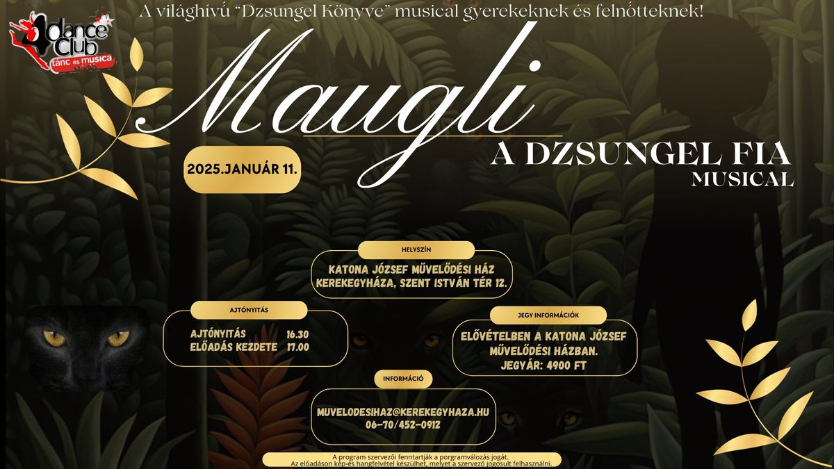 MAUGLI, A DZSUNGEL FIA - musical