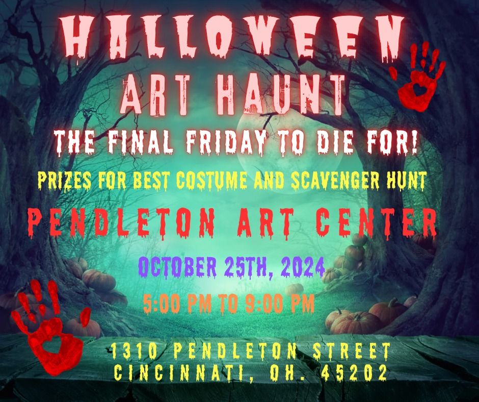 Halloween Art Hunt Final Friday