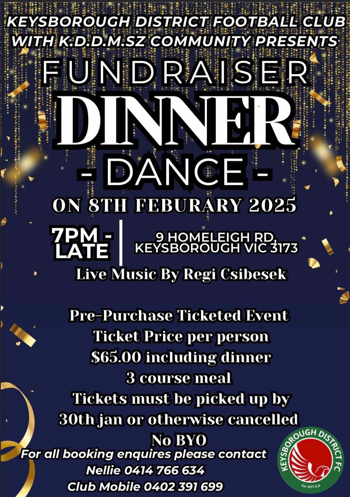 Keysborough District FC Dinner Dance 