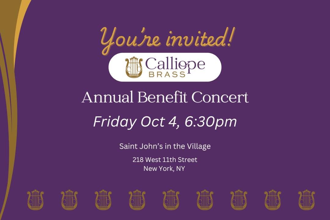 Calliope Brass's Seventh Annual Benefit Concert!