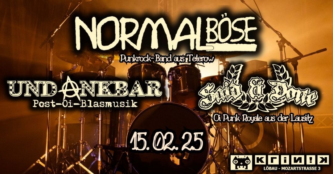 | Normalb\u00f6se | Undankbar | Said & Done | Live in der Klinik!