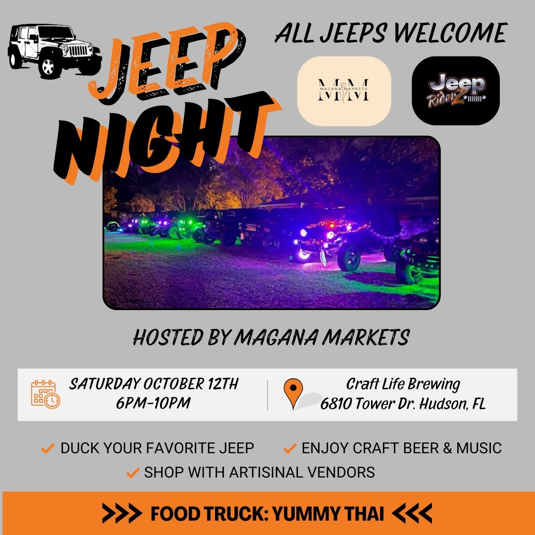 Jeep Night at Craft Life Brewing 