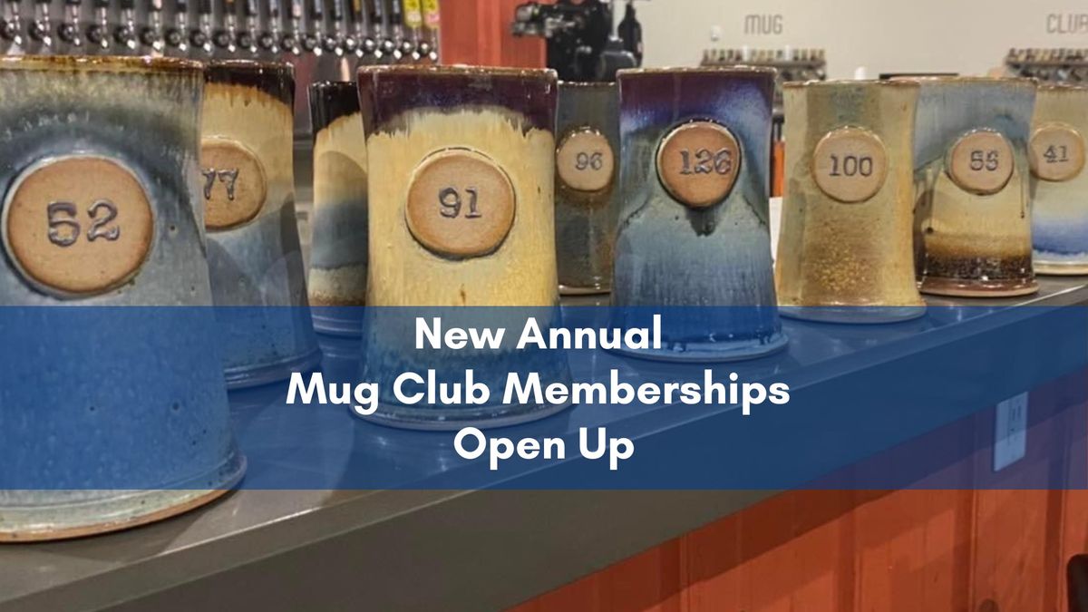 New Mug Club Memberships Open Up