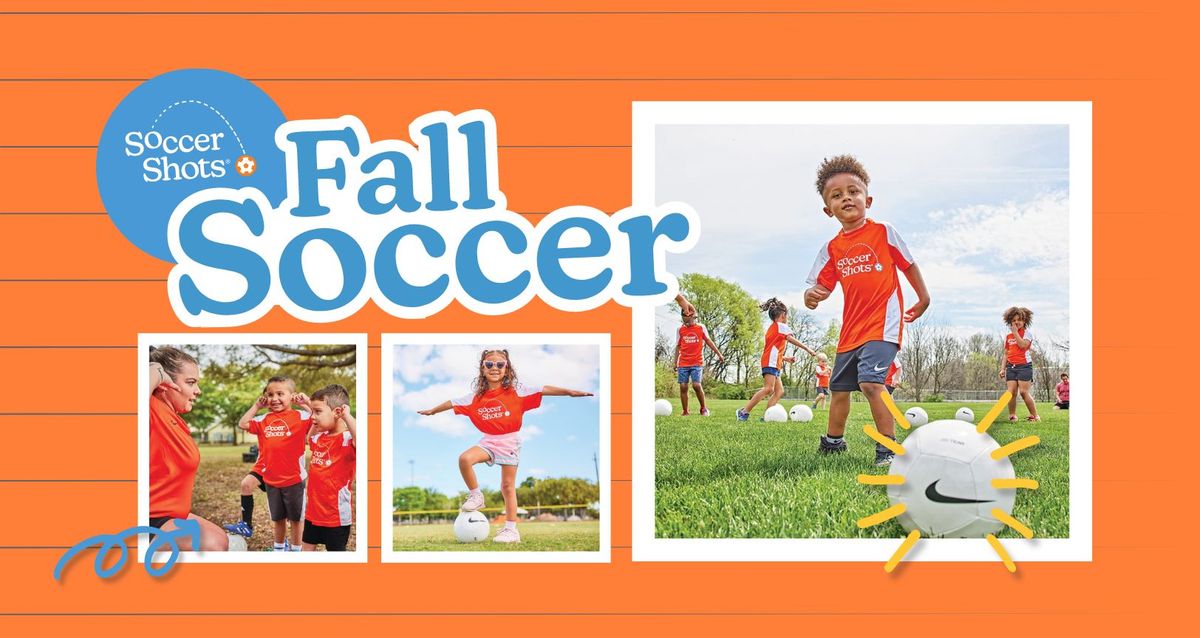 Fall Soccer for ages 2-8!