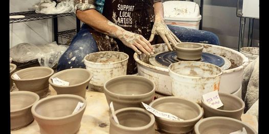 Sip and Throw Friday Night Pottery Party 7-8:30pm