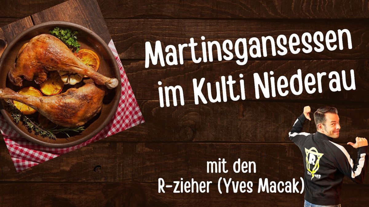 Martinsgansessen mit Comedy 