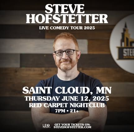 Steve Hofstetter live in Saint Cloud