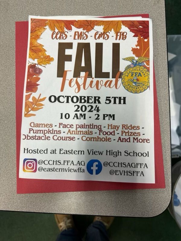 FFA Fall Festival 