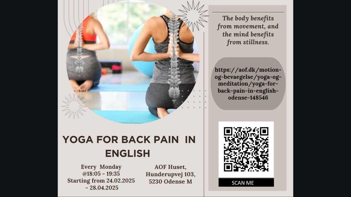 Yoga for Back pain in English