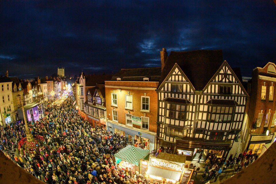 Tewkesbury Christmas Market & Lights Switch On, Tewkesbury Town Centre, 20 November 2022