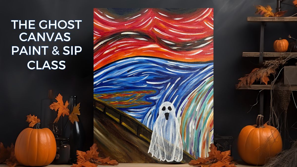 The Ghost - Canvas Paint & Sip Class