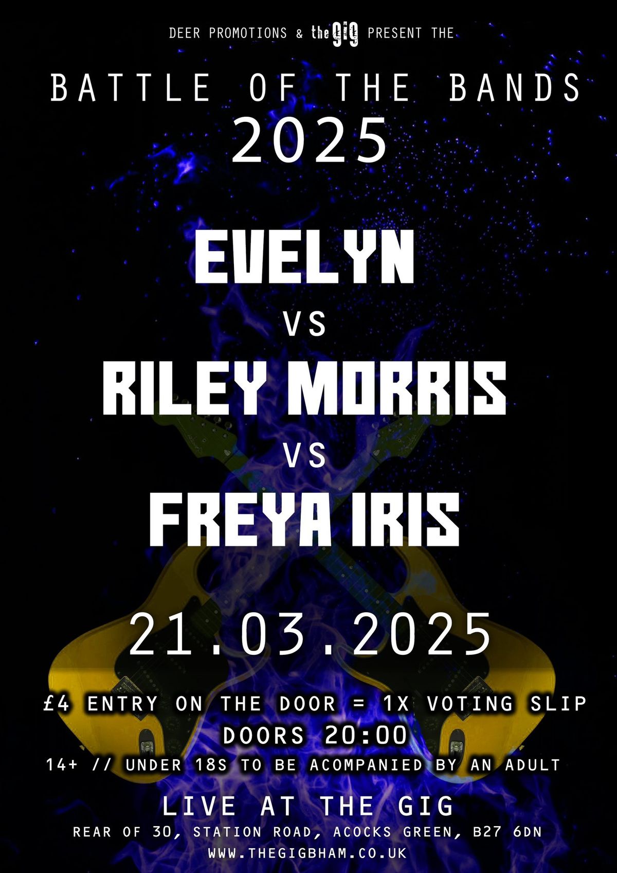 Battle of the Bands ROUND 1! EVELYN vs RILEY MORRIS vs FREYA IRIS