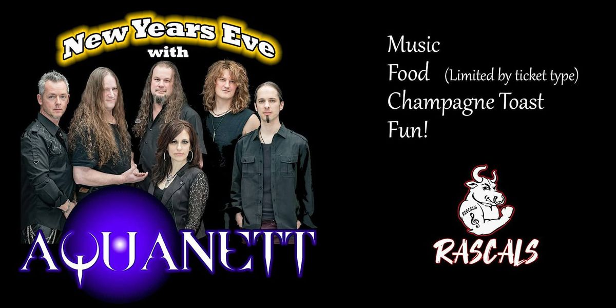 Aquanet LIVE at Rascals \/ New Year's Eve Party!