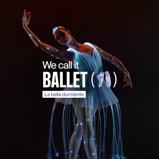 We call it Ballet: Espect\u00e1culo de Danza y Luces de La Bella Durmiente