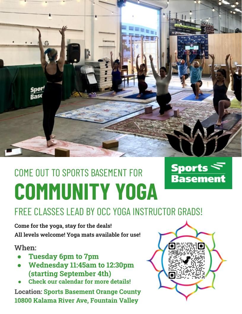 Community Yoga Class