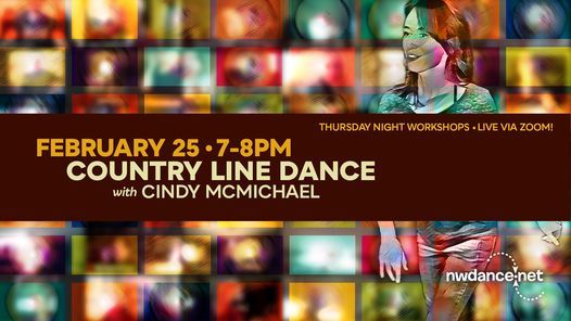 Country Line Dance With Cindy Mcmichael Online 26 February 21