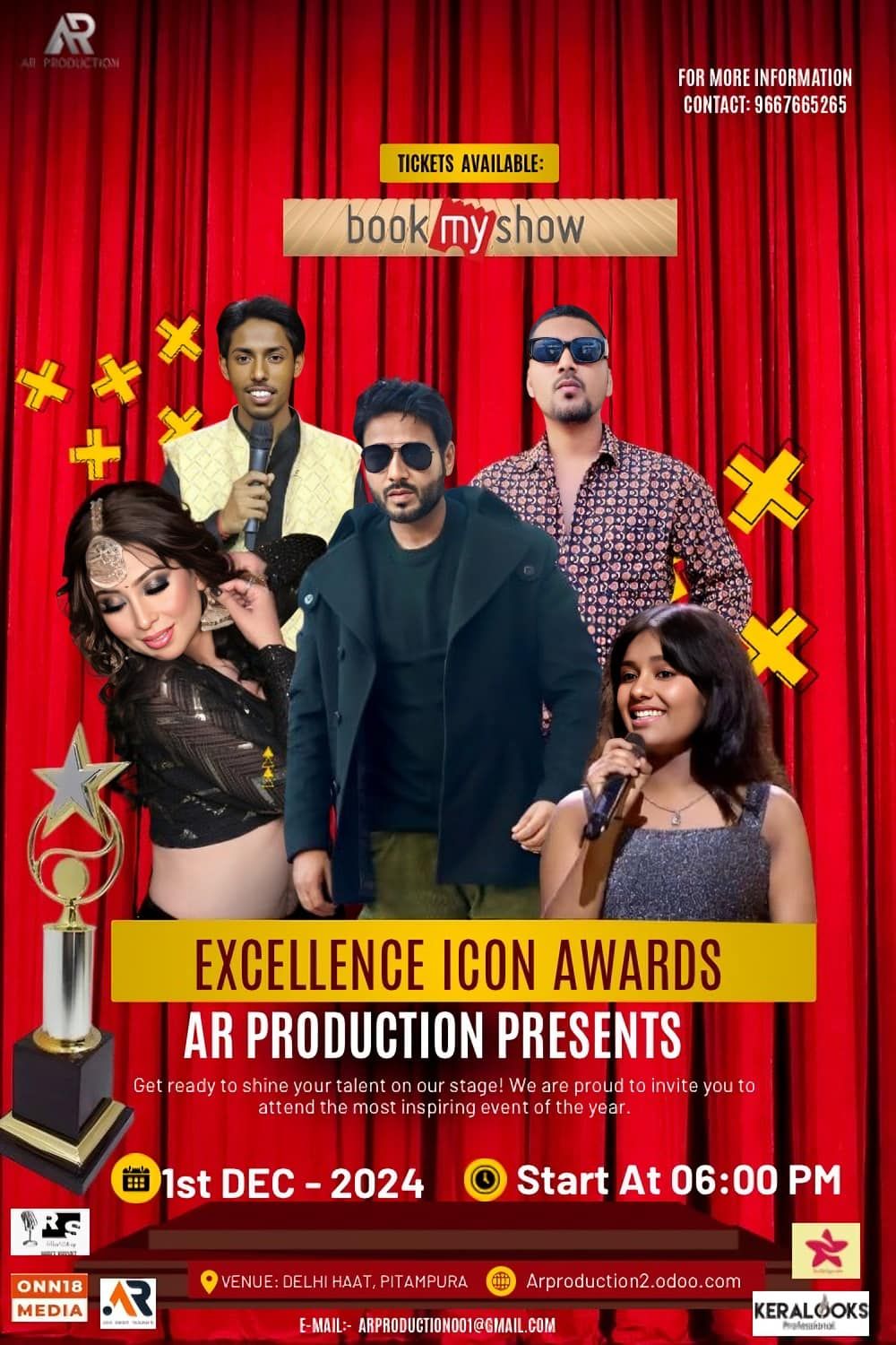 Excellence icon award 