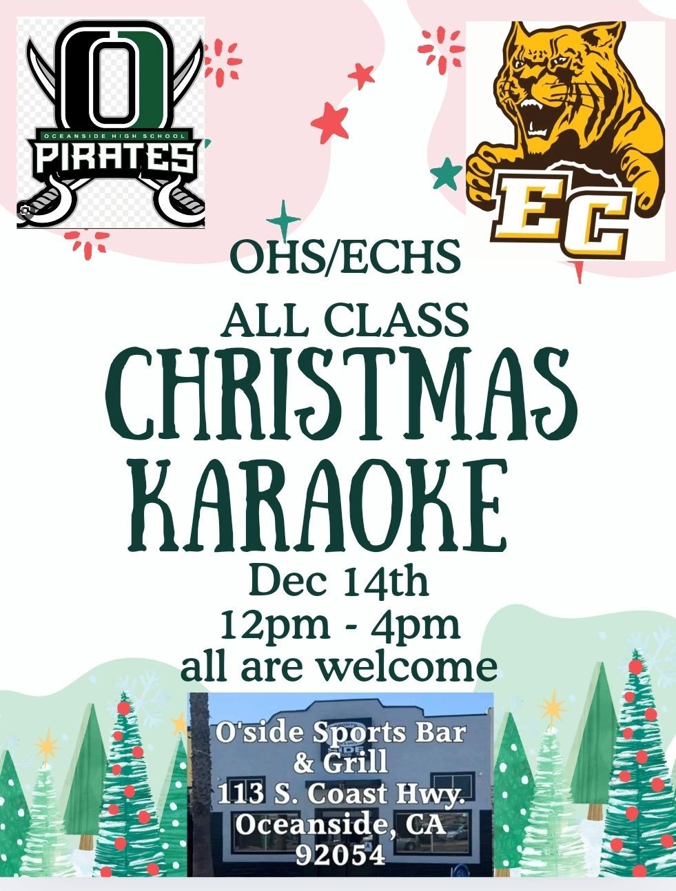 OHS\/ECHS Christmas Karaoke party