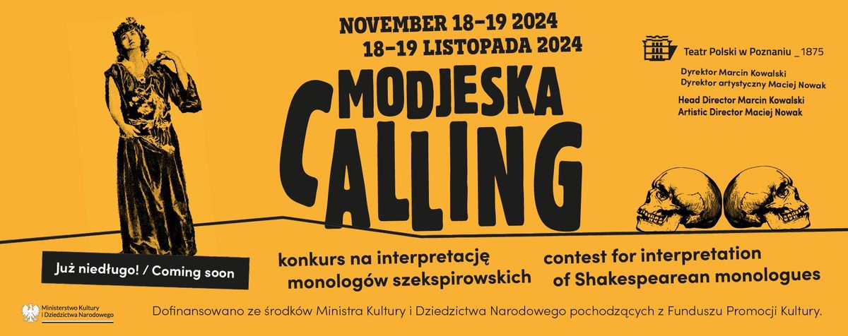 Konkurs Modjeska Calling 2024!