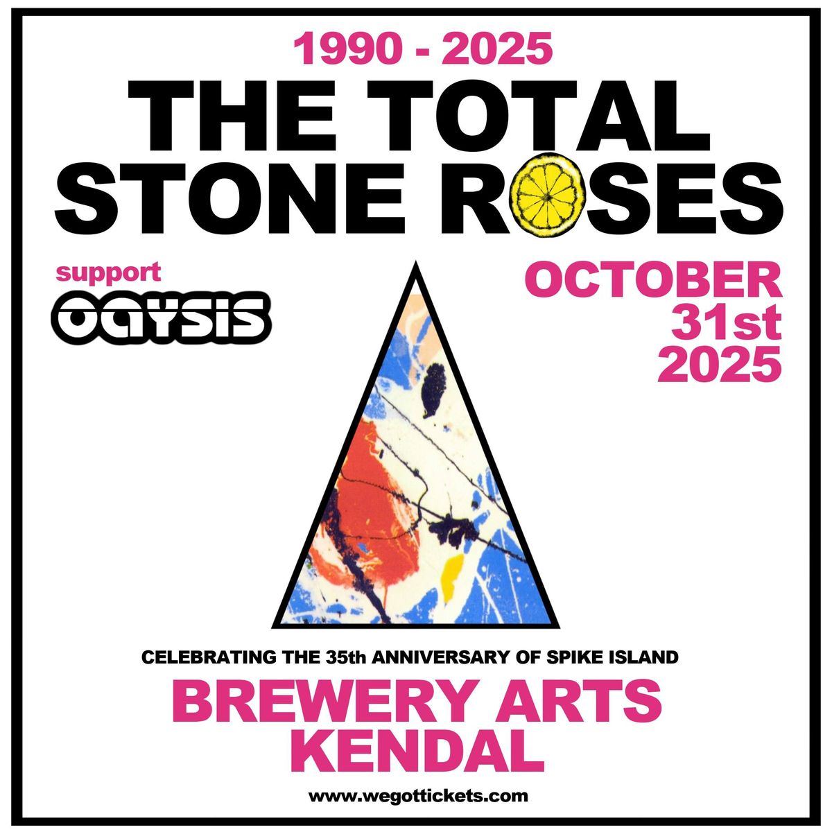 The Total Stone Roses live at Brewery Arts, Kendal