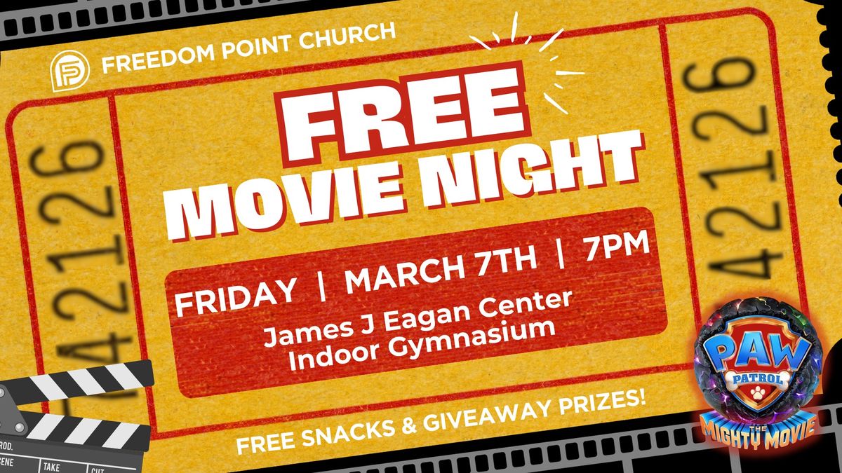 FREE Movie Night!! \ud83c\udfa5 \ud83c\udf7f 