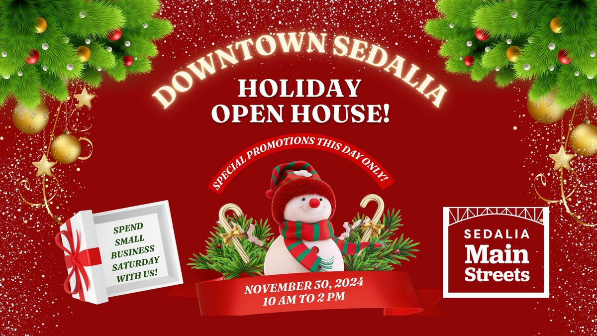 Downtown Sedalia Holiday Open House 