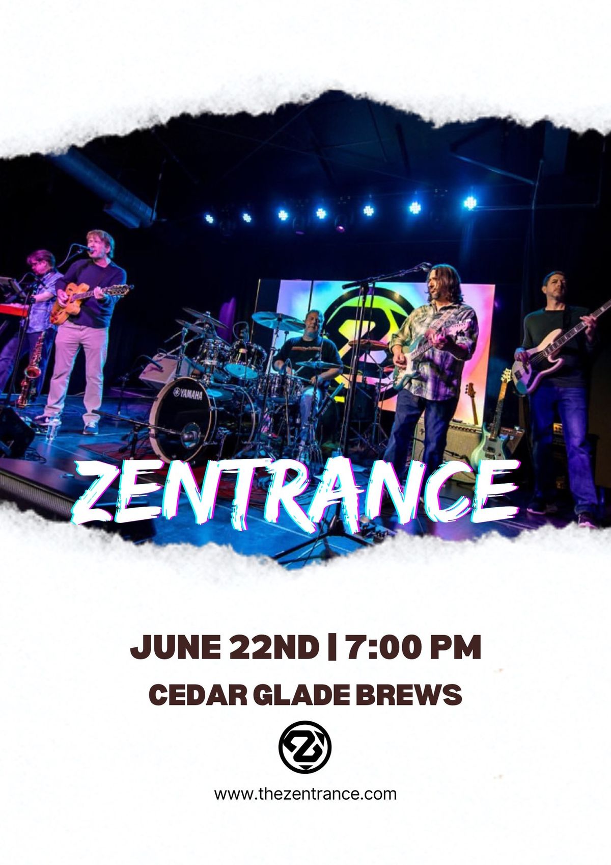Zentrance Live at Cedar Glade Brews!