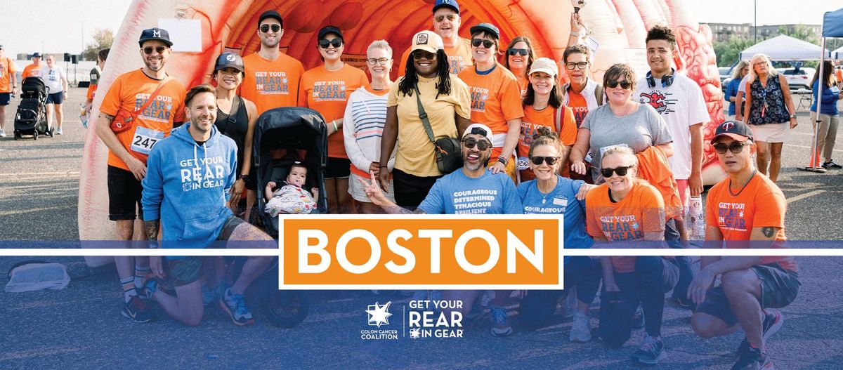 Get Your Rear in Gear - Boston: 5K Run\/Walk for Colon Cancer Awareness