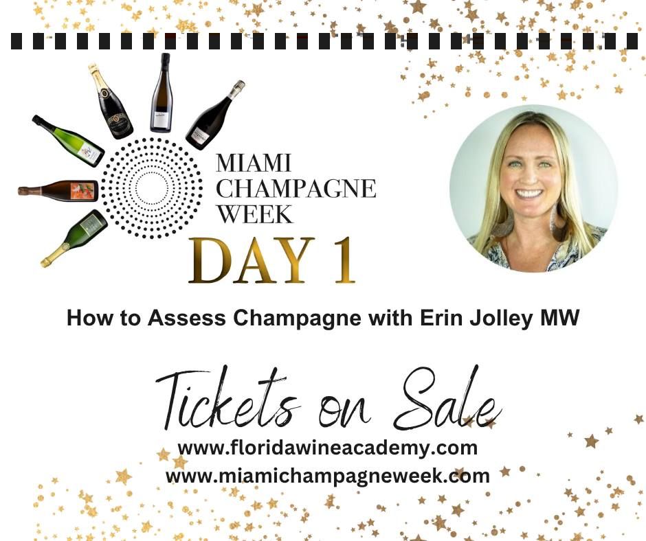 MCW Day 1 \u2013 How to Assess Champagne with Erin Jolley MW