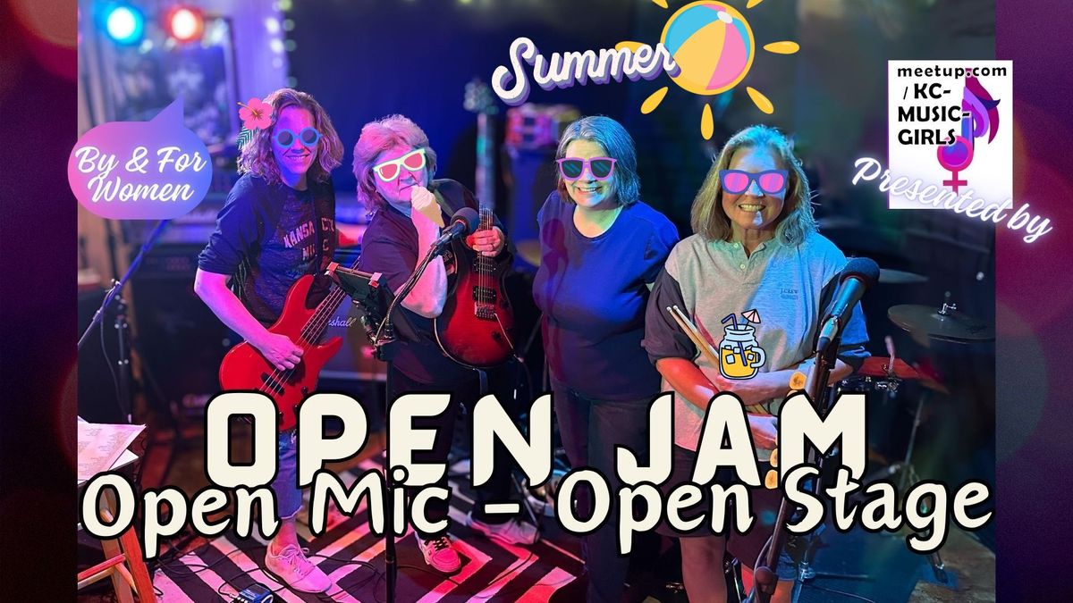 Open Mic & Electric Jam - KC Music Girls