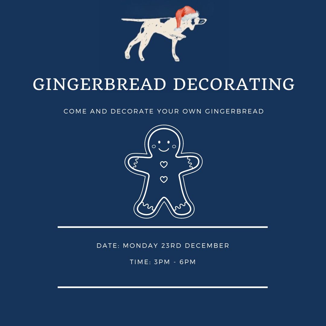 Gingerbread Decorating