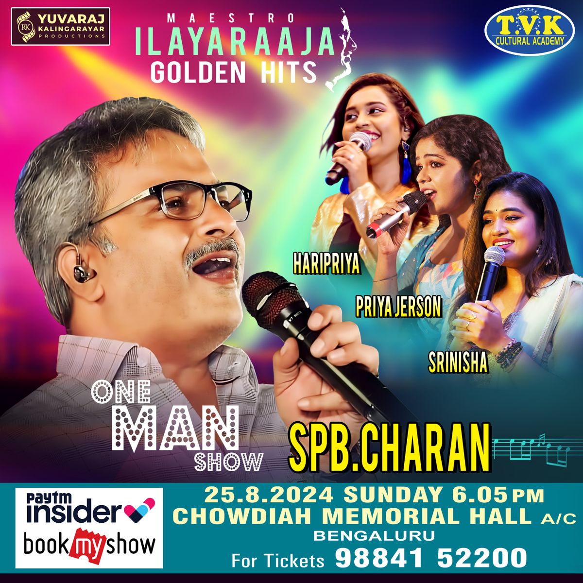 SP Charan's "ONE MAN SHOW"