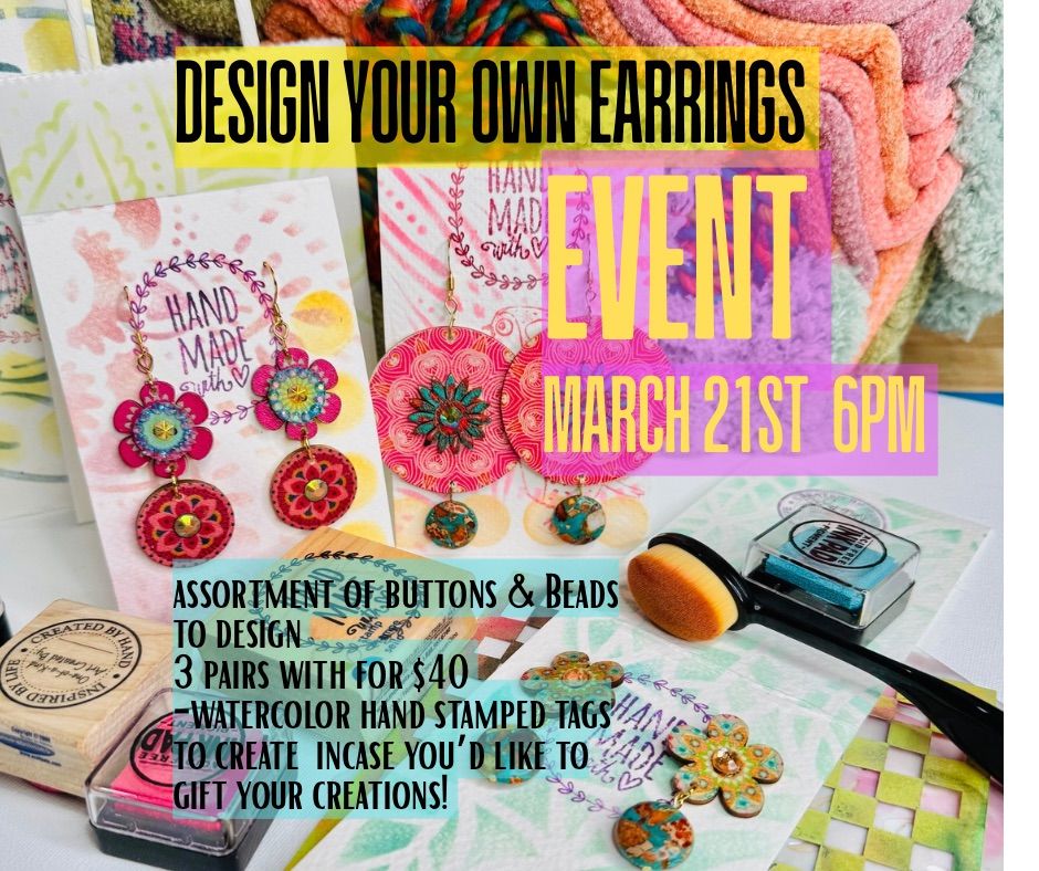 DIY Earring making Class