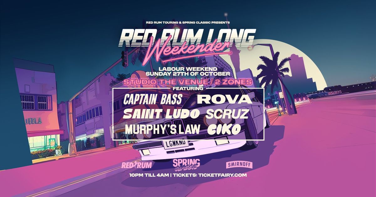 Red Rum Long Weekender | Labour Weekend 