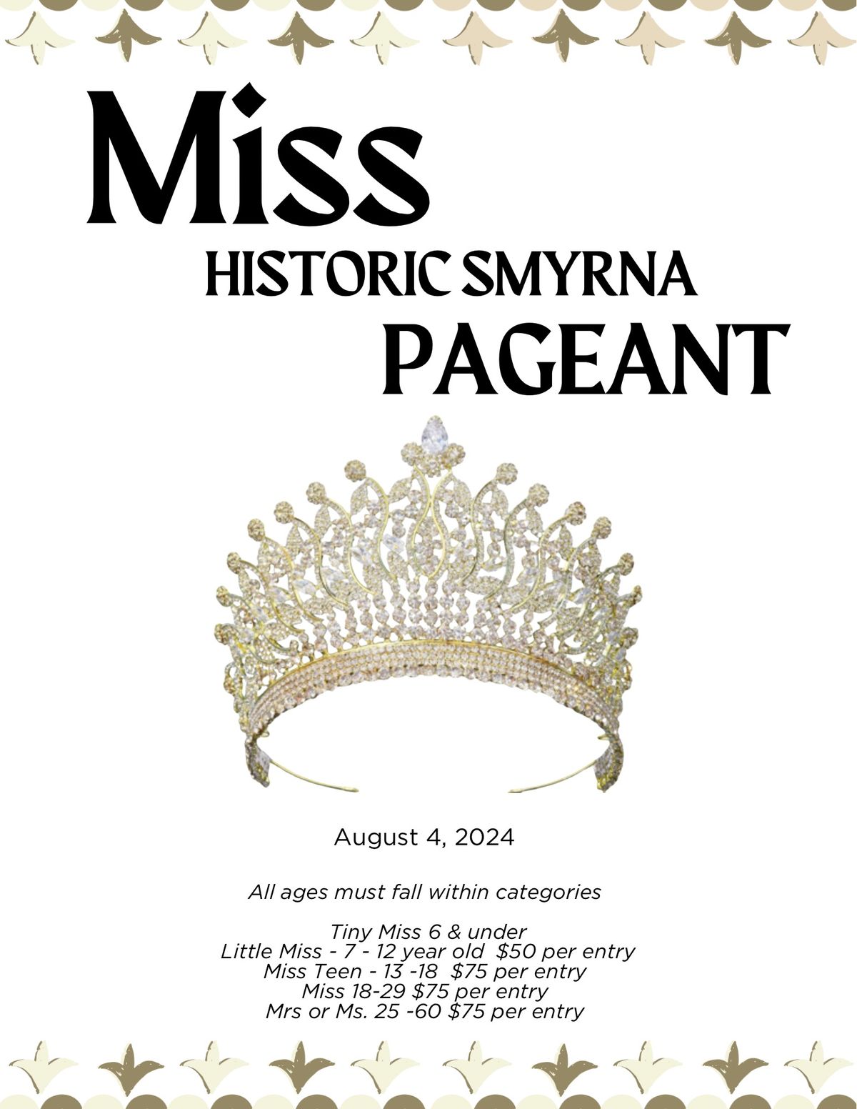 Miss Historic Smyrna 