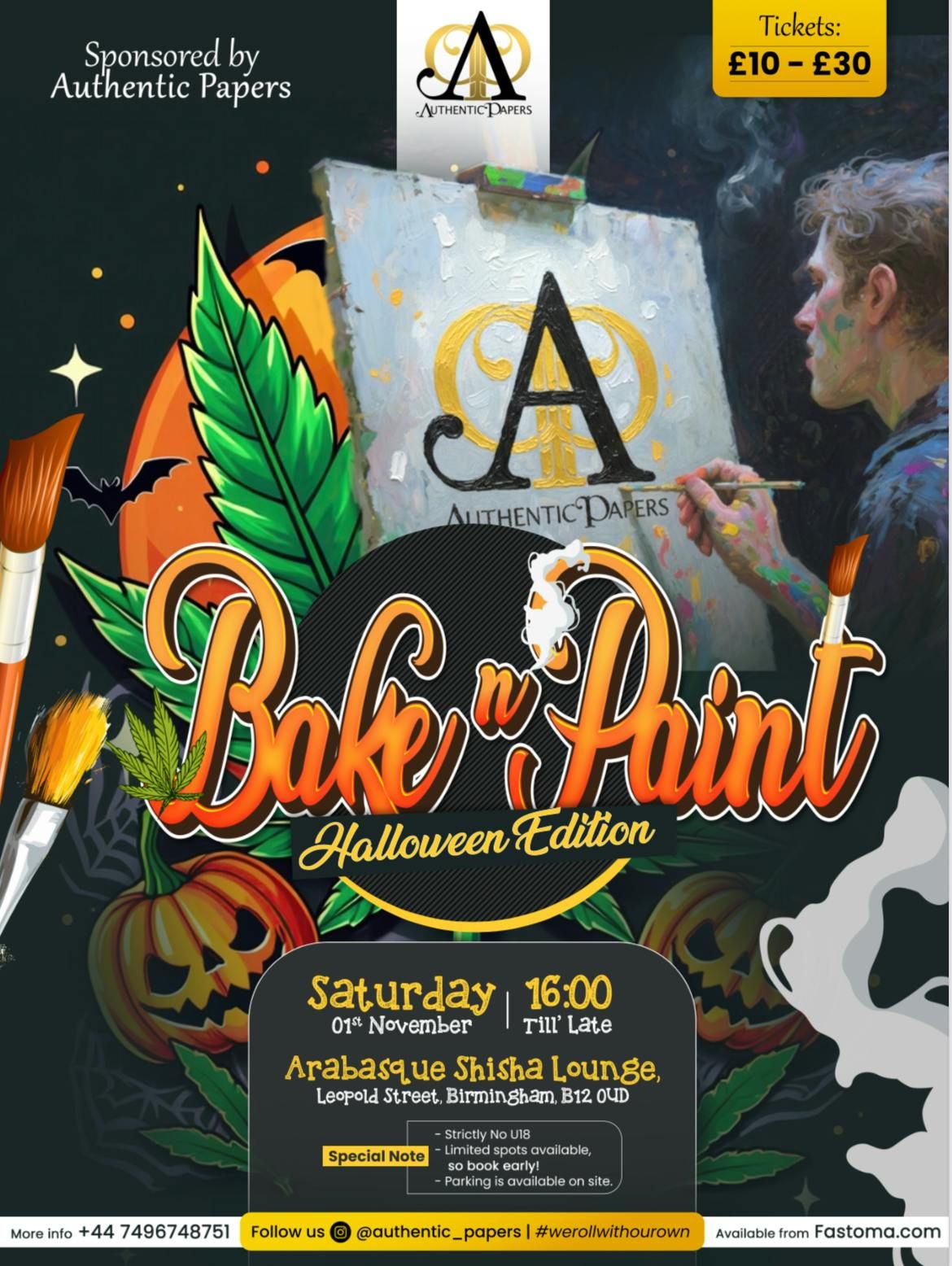 Bake 'n' Paint Halloween Edition