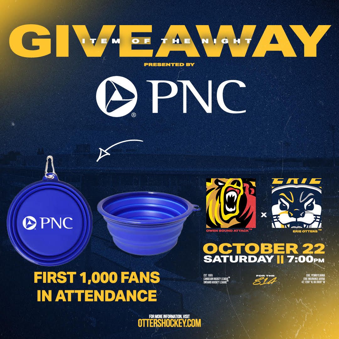 Erie Otters at Owen Sound Attack at Harry Lumley Bayshore Community Centre