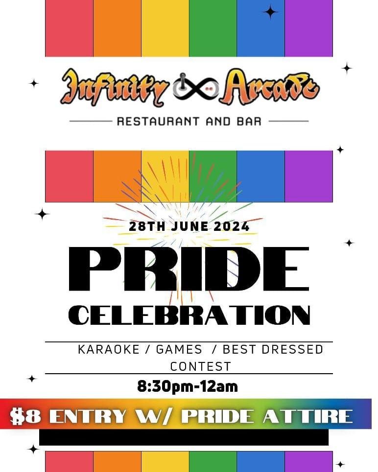Pride day at Infinity Arcade 