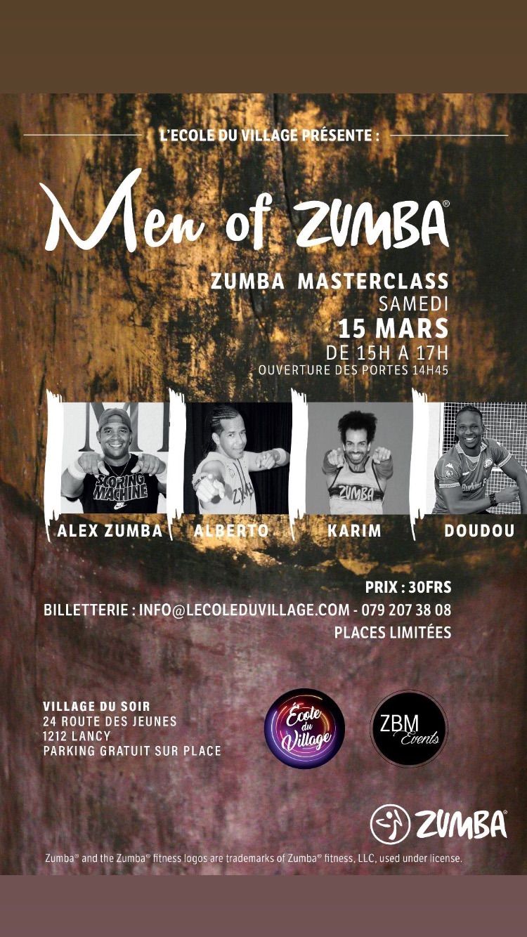 Men of Zumba\u00ae\ufe0f au Village du Soir