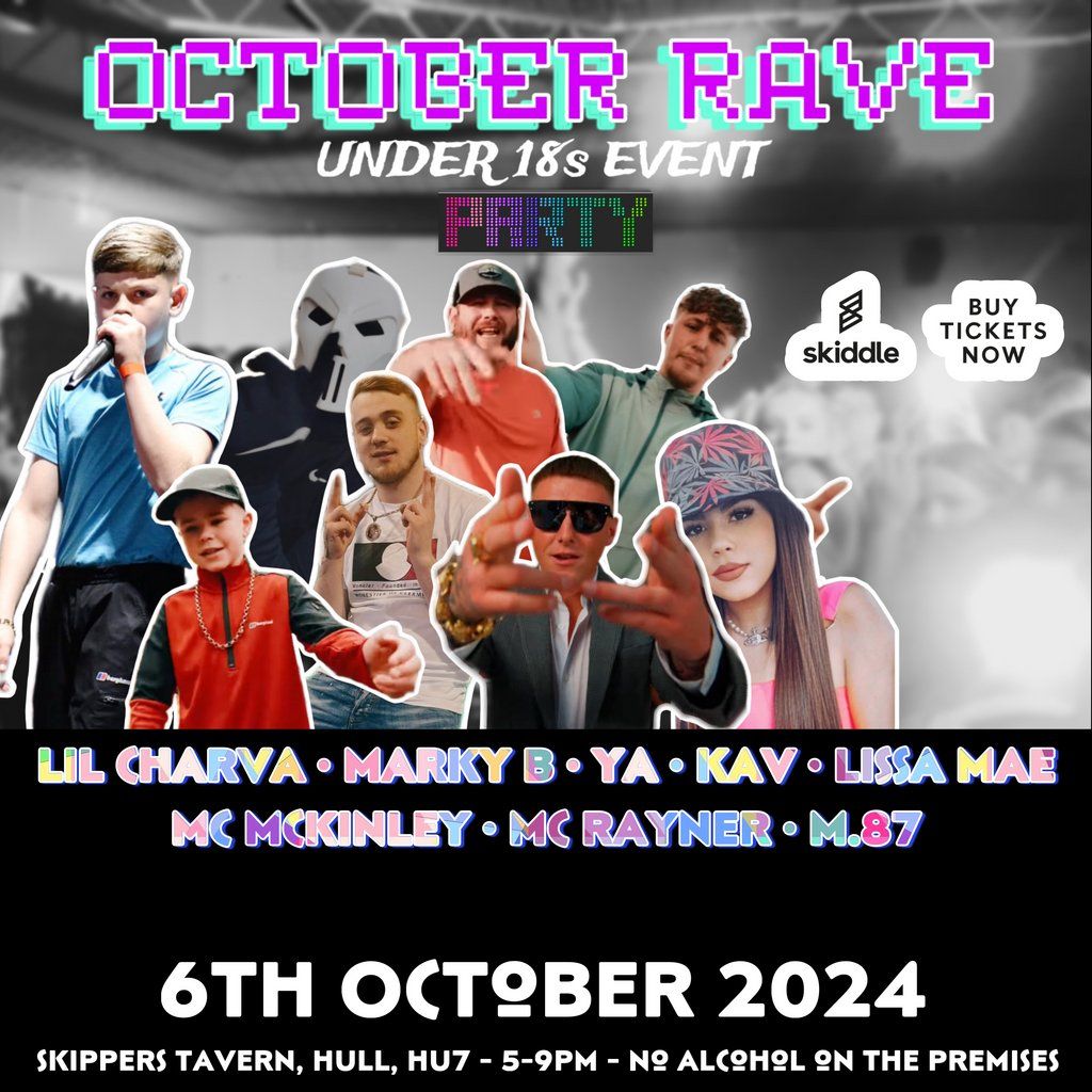 October Rave @ Skippers, Hull