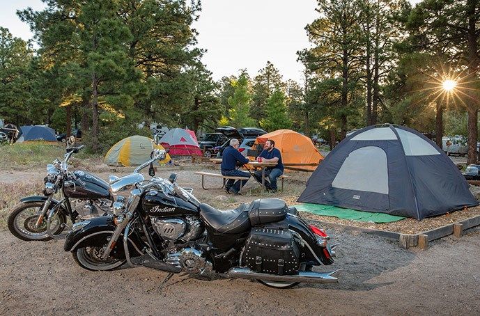 Camping with your motorcycle 101