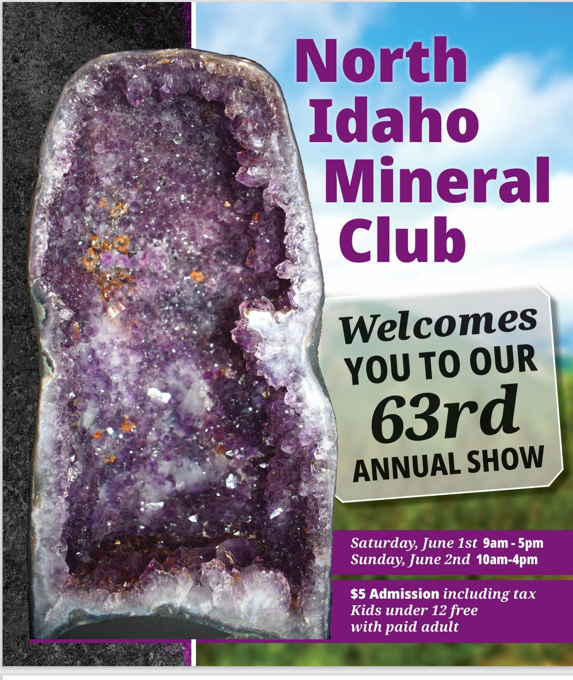 North Idaho Gem and Mineral Club 64th Annual Show