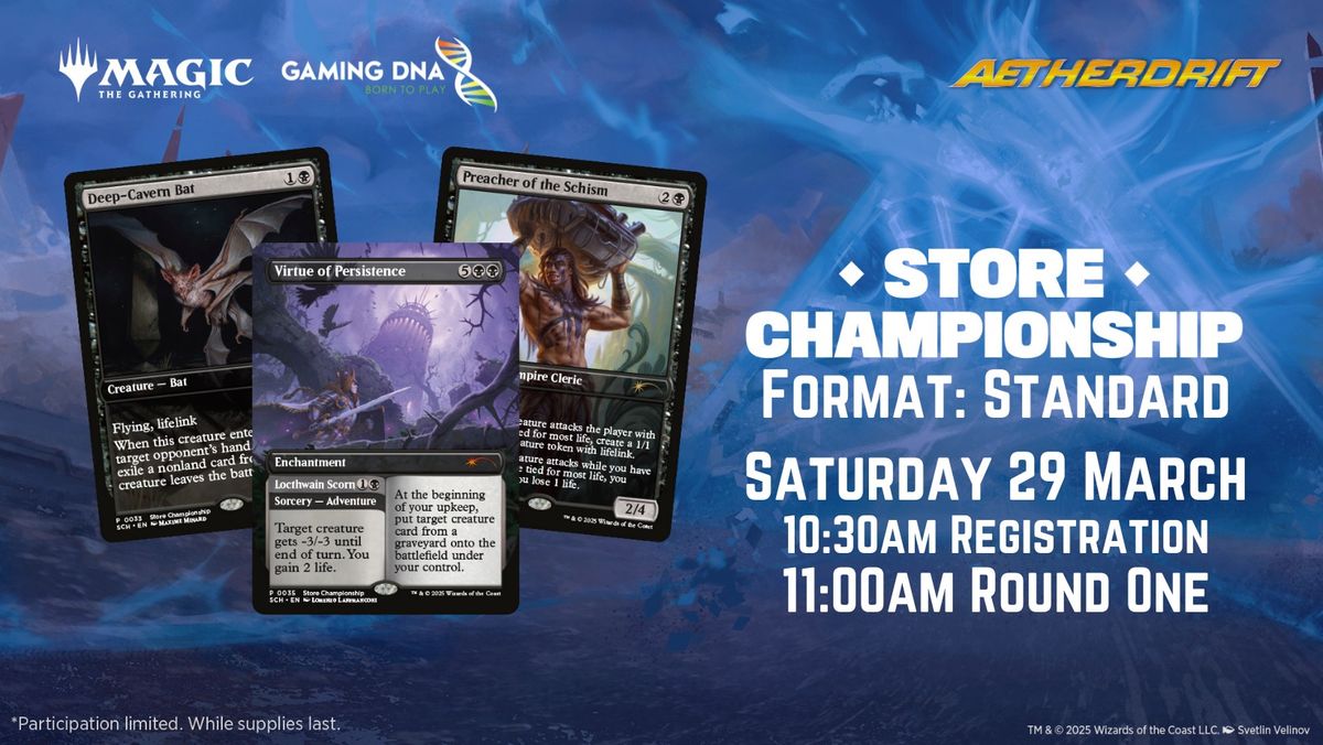 MTG: Aetherdrift Store Championship