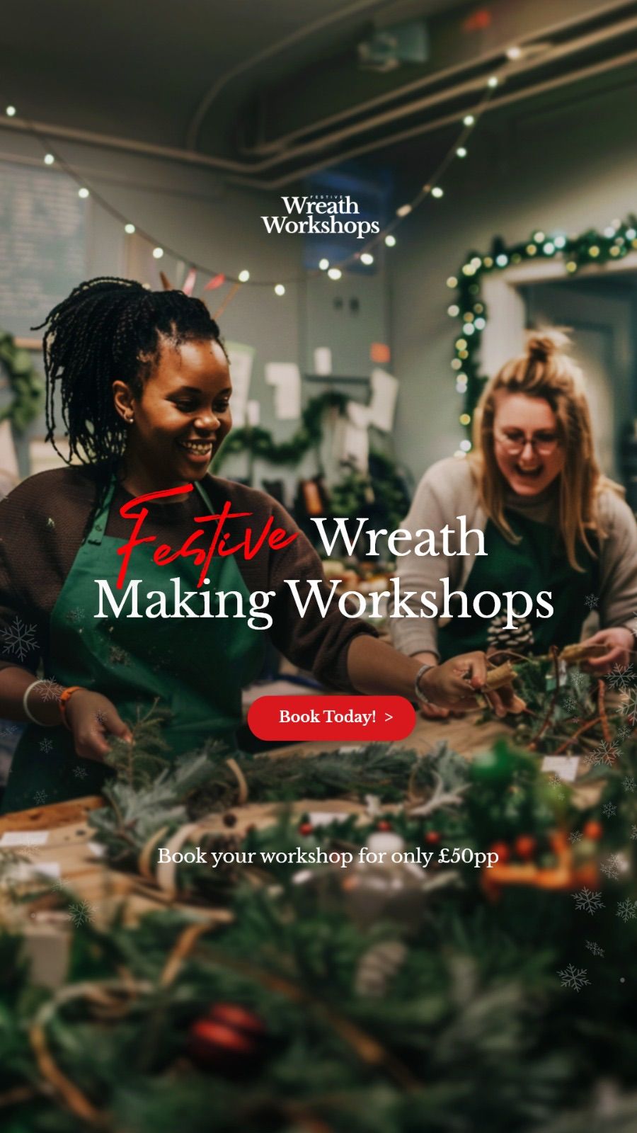 Christmas Wreath Workshop