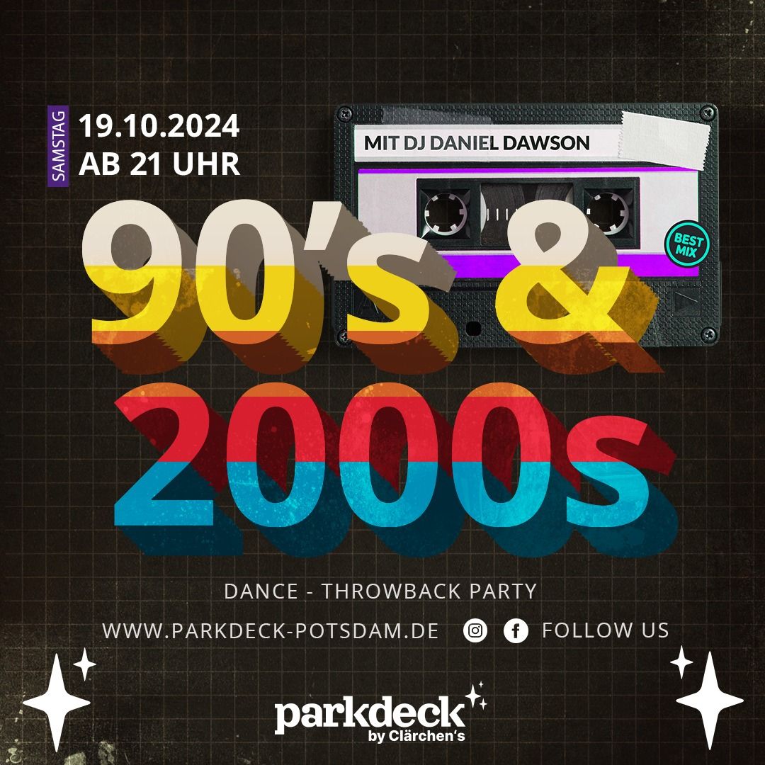 DANCE - 90s & 2000s Throwback Party mit DJ Daniel Dawson