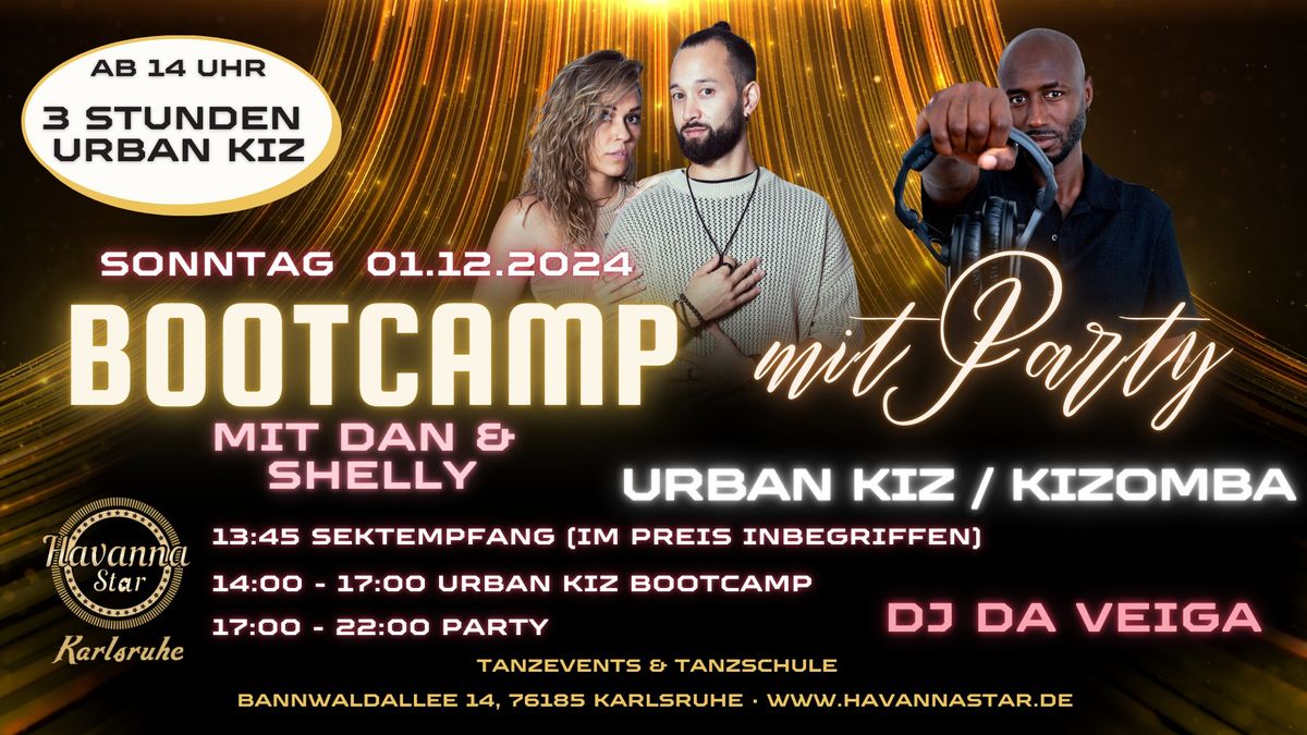 \u2764\ufe0f\u200d\ud83d\udd25Urban Kiz Bootcamp\u2764\ufe0f\u200d\ud83d\udd25mit Kizomba \/ Urban Kiz Party !!